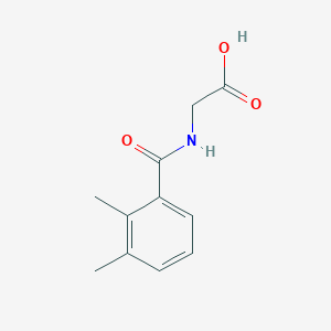 molecular formula C11H13NO3 B070713 2,3-Dimethylhippuric acid CAS No. 187980-99-0