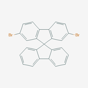 molecular formula C25H14Br2 B070725 2,7-Dibromo-9,9'-spirobifluorene CAS No. 171408-84-7