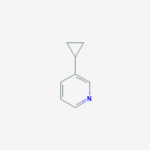 molecular formula C8H9N B070739 3-Cyclopropylpyridine CAS No. 188918-72-1