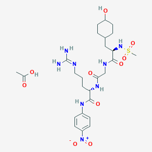 molecular formula C26H42N8O10S B070763 Spectrozyme tPA CAS No. 161572-29-8