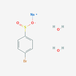 molecular formula C6H8BrNaO4S B070765 Sodium 4-bromobenzenesulfinate Dihydrate CAS No. 175278-64-5