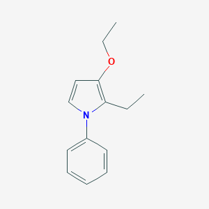 B070769 1-Phenyl-2-ethyl-3-ethoxy-1H-pyrrole CAS No. 190193-01-2