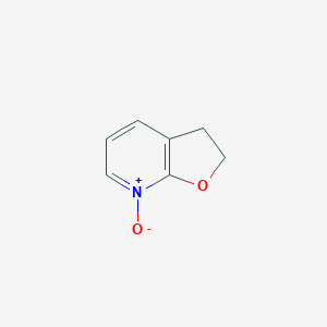 molecular formula C7H7NO2 B070796 2,3-Dihydrofuro[2,3-b]pyridine 7-oxide CAS No. 193605-30-0