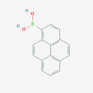 molecular formula C16H11BO2 B070800 1-芘基硼酸 CAS No. 164461-18-1