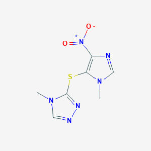 molecular formula C7H8N6O2S B070802 Mnitmt CAS No. 177653-76-8