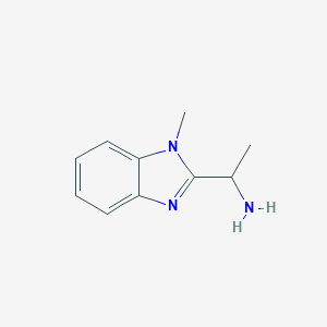 B070810 1H-Benzimidazole-2-methanamine, alpha,1-dimethyl- CAS No. 177407-17-9