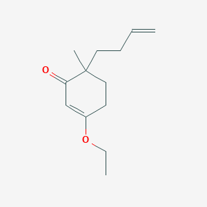 6-But-3-enyl-3-ethoxy-6-methylcyclohex-2-en-1-one