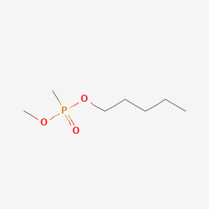 molecular formula C7H17O3P B070877 Methyl pentyl methylphosphonate CAS No. 170082-80-1