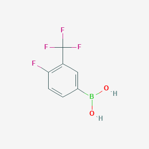 4-Fluoro-3-(trifluoromethyl)phenylboronic acid
