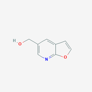 molecular formula C8H7NO2 B070923 Furo[2,3-b]pyridin-5-ylmethanol CAS No. 169815-81-0