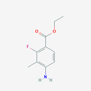 Ethyl 4-amino-2-fluoro-3-methylbenzoate