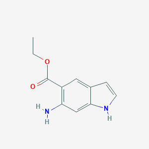 Ethyl 6-amino-1H-indole-5-carboxylate