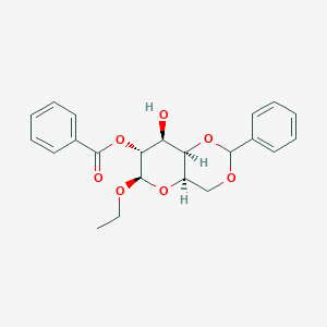 Ethyl 2-o-benzoyl-4,6-o-benzylidene-beta-d-galactopyranoside