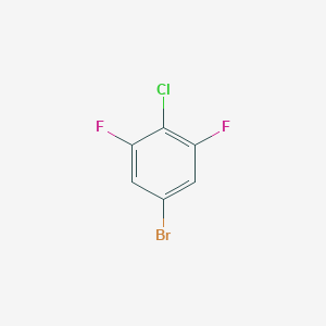 molecular formula C6H2BrClF2 B070973 5-Bromo-2-chloro-1,3-difluorobenzene CAS No. 176673-72-6