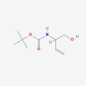 molecular formula C9H17NO3 B070974 2-(Boc-amino)-3-buten-1-ol CAS No. 169324-82-7