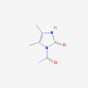1-Acetyl-4,5-dimethyl-1H-imidazol-2(3H)-one