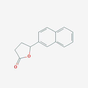 molecular formula C14H12O2 B071003 5-Naphthalen-2-yloxolan-2-one CAS No. 180037-65-4