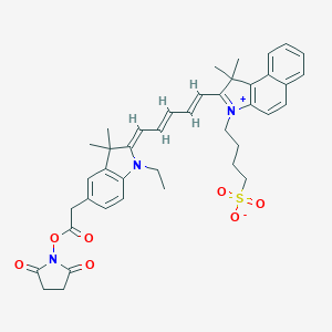 molecular formula C41H45N3O7S B071012 NIR-664-N-succinimidyl ester CAS No. 167638-53-1