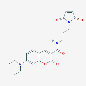 7-Diethylamino-3-[N-(3-maleimidopropyl)carbamoyl]coumarin