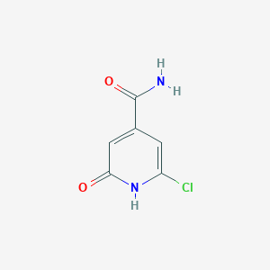 6-Chloro-2-oxo-1,2-dihydropyridine-4-carboxamide