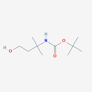 molecular formula C10H21NO3 B071072 3-(Boc-amino)-3-methyl-1-butanol CAS No. 167216-22-0