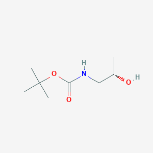molecular formula C8H17NO3 B071074 N-Boc-(S)-1-氨基-2-丙醇 CAS No. 167938-56-9