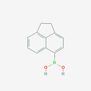 molecular formula C12H11BO2 B071097 Acenaphthene-5-boronic acid CAS No. 183158-33-0