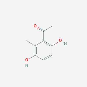 molecular formula C9H10O3 B071119 1-(3,6-Dihydroxy-2-methylphenyl)ethanone CAS No. 176177-16-5