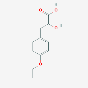 molecular formula C11H14O4 B071121 3-(4-Ethoxyphenyl)-2-hydroxypropanoic acid CAS No. 175897-65-1