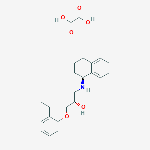 molecular formula C23H29NO6 B071150 (2R)-SR59230A CAS No. 174689-39-5