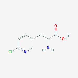 2-Amino-3-(6-chloropyridin-3-yl)propanoic acid