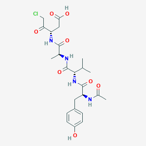 molecular formula C24H33ClN4O8 B071158 Ac-YVAD-CMK CAS No. 178603-78-6