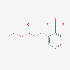 Ethyl 3-(2-(trifluoromethyl)phenyl)propanoate