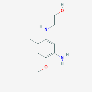 2-[(5-Amino-4-ethoxy-2-methylphenyl)amino]ethanol