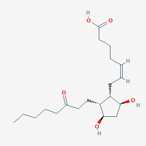 9S,11R-dihydroxy-15-oxo-5Z-prostaenoic acid-cyclo[8S,12R]