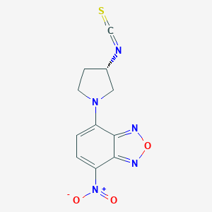 molecular formula C11H9N5O3S B071217 (S)-(+)-NBD-Py-NCS CAS No. 163927-30-8