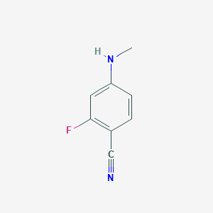 2-Fluoro-4-(methylamino)benzonitrile