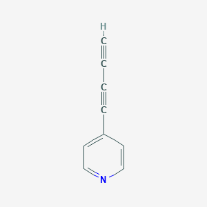 molecular formula C9H5N B071261 4-Buta-1,3-diynylpyridine CAS No. 176715-52-9