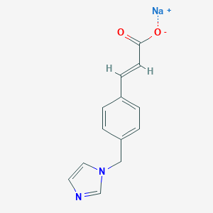 molecular formula C13H11N2NaO2 B071270 Ozagrel sodium CAS No. 189224-26-8