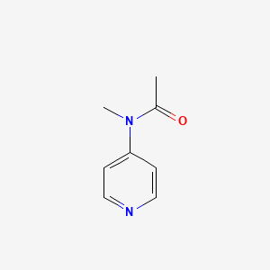 molecular formula C8H10N2O B7129349 N-methyl-N-pyridin-4-ylacetamide 