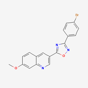 molecular formula C18H12BrN3O2 B7130693 BT173 