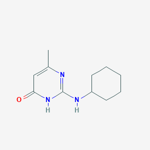 molecular formula C11H17N3O B7130833 MFCD02348433 