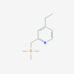 Pyridine, 4-ethyl-2-[(trimethylsilyl)methyl]-(9CI)