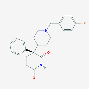molecular formula C23H25BrN2O2 B071351 4-Bromodexetimide CAS No. 162661-31-6