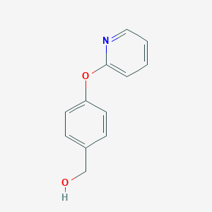 molecular formula C12H11NO2 B071354 (4-pyridin-2-yloxyphenyl)methanol CAS No. 194017-70-4