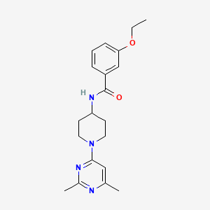 molecular formula C20H26N4O2 B7136437 N-[1-(2,6-dimethylpyrimidin-4-yl)piperidin-4-yl]-3-ethoxybenzamide 