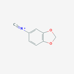 molecular formula C8H5NO2 B071386 5-isocyano-2H-1,3-benzodioxole CAS No. 165459-70-1
