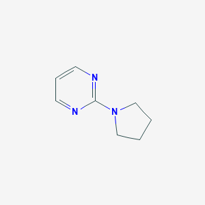molecular formula C8H11N3 B071391 2-(Pyrrolidin-1-yl)pyrimidine CAS No. 192197-34-5