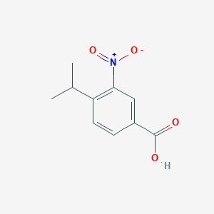 molecular formula C10H11NO4 B071407 4-异丙基-3-硝基苯甲酸 CAS No. 174482-81-6