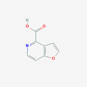 molecular formula C8H5NO3 B071481 Furo[3,2-c]pyridine-4-carboxylic acid CAS No. 190957-82-5